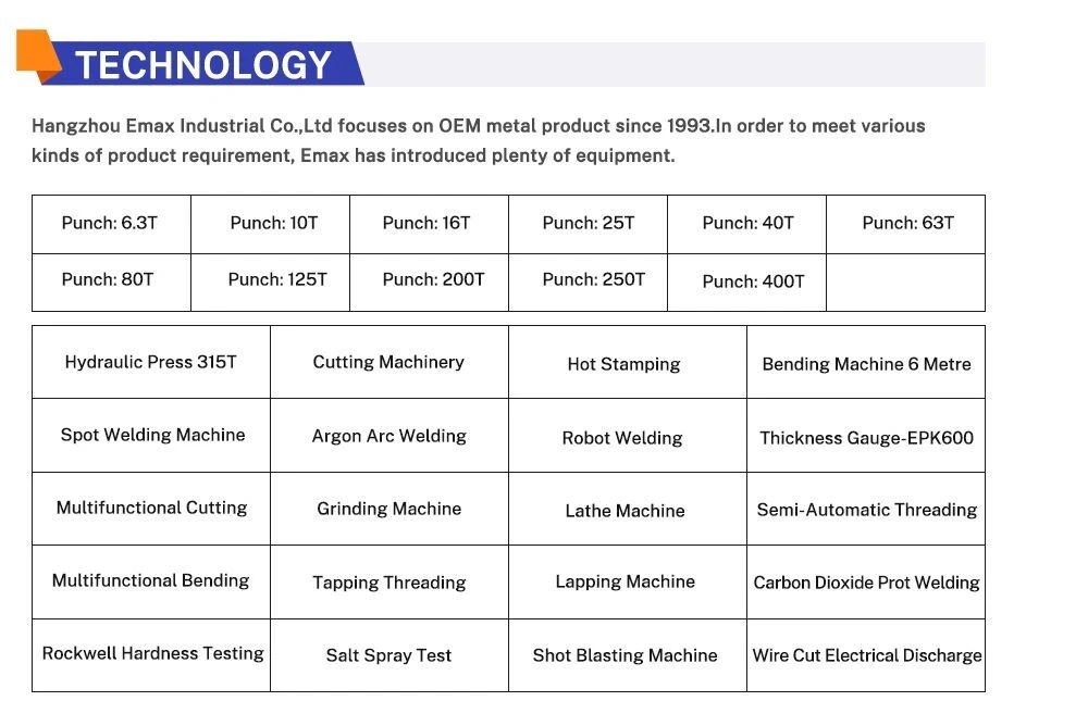 detailed equipment